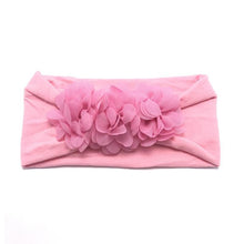 将图片加载到图库查看器,Bog Bow Infant Headband Newborn Toddler Baby Girl Boy Headwear Solid Bowknot Soft Turban Knot Hairband For Girls