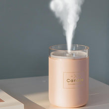 Load image into Gallery viewer, 280ML Ultrasonic Air Humidifier Candle Romantic Soft Light USB Essential Oil Diffuser Car Aroma Mist Maker