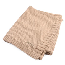 Load image into Gallery viewer, Baby Blanket Knitted Newborn Swaddle Wrap Blankets Super Soft Toddler Infant Bedding Quilt For Bed Sofa Basket Stroller