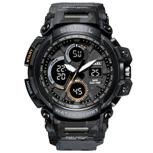 Load image into Gallery viewer, Red Modern Sport Waterproof 50M Men Watches With LED Digital Display In Military Armi Relogio Masculino Style