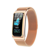 将图片加载到图库查看器,Luxury Elegant Metal And Woman Smart Watch 1.14" IP68 Waterproof With Heart Rate Stopwatch Alarm clock Fitness Tracker Swim Watch for Android IOS Operate sistem