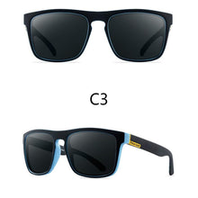 Load image into Gallery viewer, Men Polarized Sunglasses Vintage Anti-UV Driving Driver Black Eyewear Rectangle Shades Men Oculos masculino