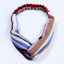 将图片加载到图库查看器,Cute Baby Girl Headbands Twisted Knotted Elastic Kids Hair Bands Turban Soft Children Head Bands for Baby Girls Hair Accessories