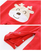 Load image into Gallery viewer, Modern Printed Jumpsuits Gentleman Autumn Long Sleeves Rompers Cotton Baby Clothes for Boys and Girls Outfits Style