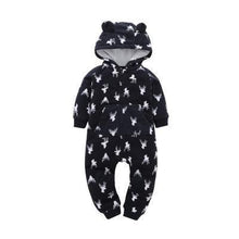 Load image into Gallery viewer, Modern Colorful Interesting Newborn Baby Unisex Warm Clothing Long Sleeved Cotton Romper For Kids