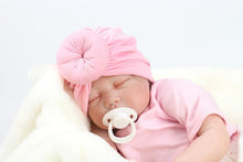 Load image into Gallery viewer, Newborn Toddler Baby Girl Turban Cotton Beanie Hat Warm Soft Cap Solid Knot Soft Wrap In Modern Style