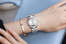 Load image into Gallery viewer, New STEVVEX Women Luxury Rhinestone Stainless Steel Quartz Watches Ladies Business Watch WIth Japanese Quartz Movement For Women and Girls