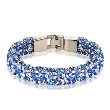 将图片加载到图库查看器,New Modern Fashion Luxury Crystal Shiny Bracelet Amazing Copper Alloy Elegant Bracelet Valentine's Day For Women