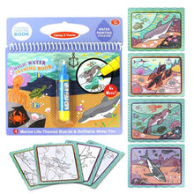 Load image into Gallery viewer, Magic Water Drawing Books Coloring Books Doodle & Magic Pen Painting Drawing Board Children Painting Toys Birthday Gifts