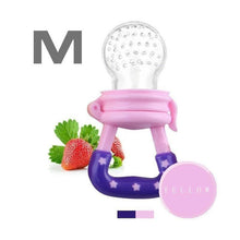 Load image into Gallery viewer, Silicone Baby Pacifier Nipple Soother For Toddler Fruits Feeding Soft Chewable Babies Pacifier