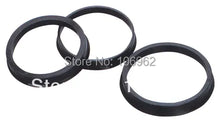 Load image into Gallery viewer, 70.1-57.1mm 4pcs Black Plastic Wheel Hub Centric Rings for VW Skoda Wheel Rim Parts Car Accessories