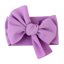 Load image into Gallery viewer, Modern Baby Headband Baby Headwear Accessories Big Knot Headbands Over Sized Bow For Baby Girls