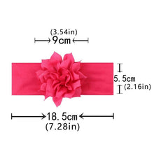 Load image into Gallery viewer, Modern Baby Headband Turban Flower Bow Newborn Baby Girl Headbands Elastic hairband For Girls Baby