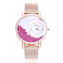 将图片加载到图库查看器,Women Ladies Bling Diamonds Crystal Strap Watch Fashion Luxury Stainless Steel Analog Quartz Wrist Watches gift For Women,Girls and Ladies