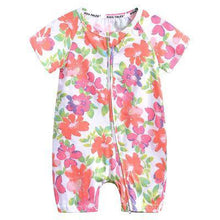 将图片加载到图库查看器,Modern Printed Newborn Baby Short Sleeved Cotton Jumpsuit Infant Cartoon Animal Costumes Clothing For Girls and Boys Kids