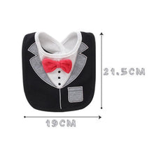 将图片加载到图库查看器,Newborn Scarf Baby Bib Waterproof Feeding Bib Bandana Bow Tie Baby Bibs Silicone Bib For Kids