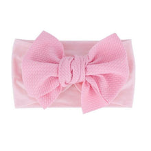 将图片加载到图库查看器,Baby Accessories Infant Baby Girl Cute Bow Headband Newborn Solid Headwear Headdress Nylon Elastic Hair Band Bow For Girls
