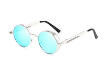 Load image into Gallery viewer, Luxury Popular Retro Gothic Steampunk Polarized Men and Women Brand Designer Vintage Round High Quality Metal Frame Sunglasses With UV400 Protection