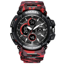 Load image into Gallery viewer, Modern Sport Waterproof 50M Men Watches With LED Digital Display In Military Armi Relogio Masculino Style