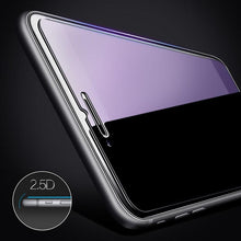 Load image into Gallery viewer, 2Pcs Anti Blue Ray 9H Tempered Glass for iPhone X XS MAX XR 11 12 13 mini 14 Pro Max 6 6S 7 8 Plus SE 2020 Screen Protector Film Anti Blue Light Tempered Glass Screen Protector for iPhone