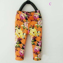 将图片加载到图库查看器,New Luxury Autmn Print Design For 0-2 Years Kids Winter Baby Girls Leggings Floral Print Casual Thick Pants for Kids clothing Cotton Warm Children's Trousers