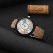 Load image into Gallery viewer, Fashion Wood Design Women's Watches Leather Quartz Ladies Clock Dropship Female Wristwatch Gift Sales reloj mujer montre femme