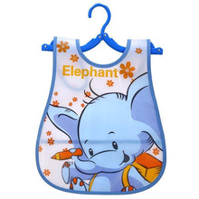 将图片加载到图库查看器,Adjustable Baby Bibs Waterproof Lunch Feeding Bibs Baby Cartoon Feeding Cloth Children Baby Bib for Kids