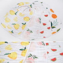 Load image into Gallery viewer, Cotton Baby Burp Cloth For Toddlers Feeding Durable Apron Multi-use Saliva Towel Scarf And Bandana Bibs