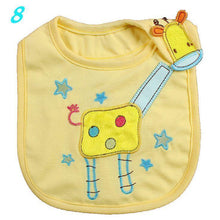 Load image into Gallery viewer, Cartoon Cotton Baby Bib Infant Saliva Towels Baby Waterproof Bibs Newborn Wear Babies Accessories