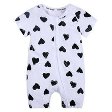 将图片加载到图库查看器,Modern Printed Newborn Baby Short Sleeved Cotton Jumpsuit Infant Cartoon Animal Costumes Clothing For Girls and Boys Kids