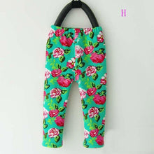 将图片加载到图库查看器,New Luxury Autmn Print Design For 0-2 Years Kids Winter Baby Girls Leggings Floral Print Casual Thick Pants for Kids clothing Cotton Warm Children's Trousers