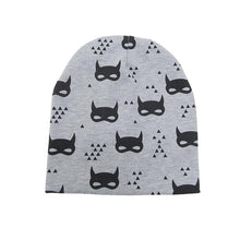 Load image into Gallery viewer, New Cotton Baby Cartoon Print Newborn Hat Elastic Toddler Infant Cap For Girls and Boys Kids