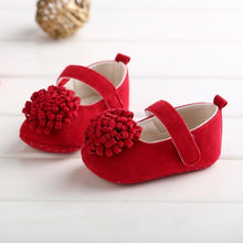 将图片加载到图库查看器,Candy Colors Newborn Baby Prewalker Princess Girl Crib Big Flower Soft Bottom Anti-slip Shoes Footwear Shoes