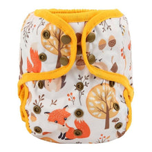 Load image into Gallery viewer, Baby Girl Pink One Size Cloth Diaper Cover Comfortable Nappy With Double Gusset Cartoon Designs Baby Boys Diapers
