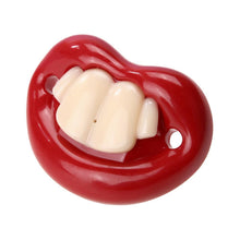 将图片加载到图库查看器,Silicone Baby Lip Pacifier Kiss Pink Rose Red Lip Shape Teeth Soothers Funny Baby Pacifiers For Baby and For Kids