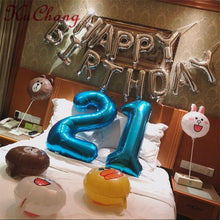 Load image into Gallery viewer, Modern 32inch Luxury Ballon Number Foil Helium Luxury Ballons For Party and Celebrations Modern Decoration for Celebration