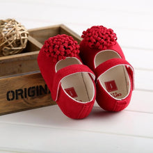 将图片加载到图库查看器,Candy Colors Newborn Baby Prewalker Princess Girl Crib Big Flower Soft Bottom Anti-slip Shoes Footwear Shoes