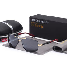 Load image into Gallery viewer, Luxury Men Modern Business Elegant New Sunglasses With High Quality Metal Frame and UV400 Protection
