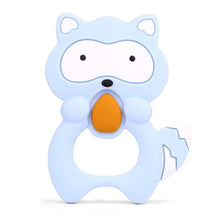 Load image into Gallery viewer, Baby Silicone Teethers BPA Free Teething Toy Animal Dog Koala Owl Elephant Baby Ring Teether Silicone Beads For Kids and Baby