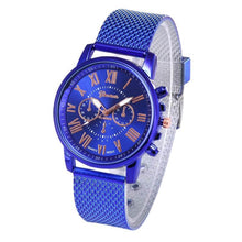 Load image into Gallery viewer, Analog Women watches Quality Fashion Roman Numerals Faux Leather Analog Quartz Ladies watch Bracelet Clock Gift For Women Lady and Girls
