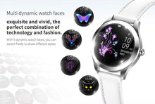 将图片加载到图库查看器,STEVVEX IP68 Waterproof Luxury Elegant Smart Watch For Women Lovely Bracelet Heart Rate Monitor Sleep Monitoring Smartwatch Connect