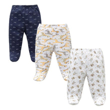 Load image into Gallery viewer, 3PCS Baby Pants 100% Cotton Baby Girls and Boys Clothes Unisex Casual Bottom PP Pants Newborn Baby Clothing For Children