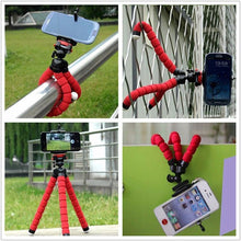 Load image into Gallery viewer, Flexible Tripod Bracket For Mobile Phone Camera Selfie Stand Support Photo Remote Control Phones Accessories