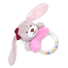 将图片加载到图库查看器,Modern Luxury Baby Rattle Toys Rabbit Plush Baby Cartoon Bed Toys for Newborn Educational Toy Rabbit Bear Hand Bells For Kids and Baby