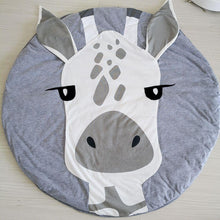 将图片加载到图库查看器,Luxury Mdoern Cartoon Animals Baby Play Mat Foldable Kids Crawling Pad Round Carpet Rug Toys Cotton Children Room Decor Photo Props Carpet For Kids