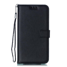 Load image into Gallery viewer, Solid Color Leather Wallet Case For iPhone 14 XS MAX 11 Pro 12 mini 13 Flip Cover Card Slot Mobile Phone Case Wallet Mobile Phone Case Leather Flip Case Wallet Colorful Protective Case