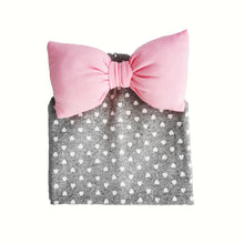 将图片加载到图库查看器,Modern Luxury Toddler Kids Children's Hat Cap With Dots Baby Cotton Colorful Big Large Bow And Scarf fork Kids