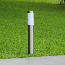 Load image into Gallery viewer, Solar Luxury LED Stainless Steel Lamp For Yard Garden Pathway Doorway Lawn Courtyard Outdoor Luxury Lamp