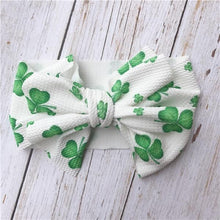 Load image into Gallery viewer, Infant Nylon Print Fabric Headband Baby Girl Headbands for Girls Bows Baby Turban Headwrap Newborn Hairband For Girls