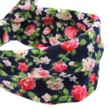 Load image into Gallery viewer, Luxury Modern Headbands Turban Head Wrap Hair Accessories Ear Printing Flowers Headwear New Bow For Kids
